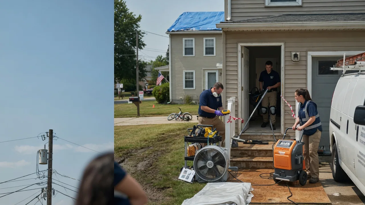 Water Damage Repair in Mylo, ND near me